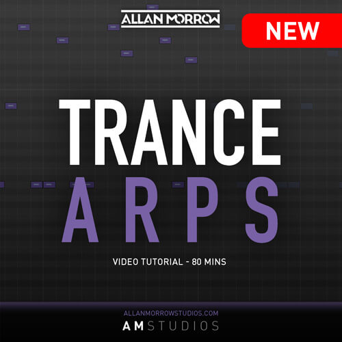 دانلود اموزش ساخت ارپژ ترنس Allan Morrow Studios Trance Arpeggios