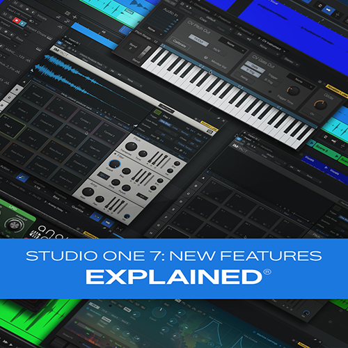 دانلود مجموعه اموزشی استودیو وان 7 Groove3 Studio One 7 New Features Explained