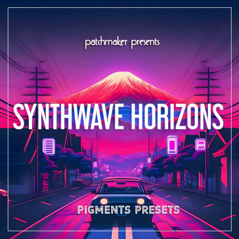 دانلود مجموعه پریست Patchmaker Synthwave Horizons for Arturia Pigments