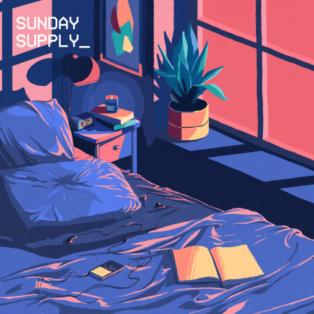دانلود سمپل پک چیل ترپ Sunday Supply SlowFi Instrumental Chill Trap
